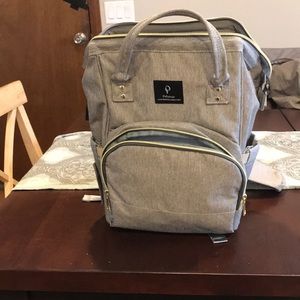 Pofuno backpack diaper bag